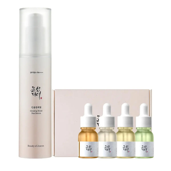 DOKAN Beauty of Joseon Hanbang Serum Discovery Kit + Ginseng Moist Sun Serum Bundle BEAUTY OF JOSEON