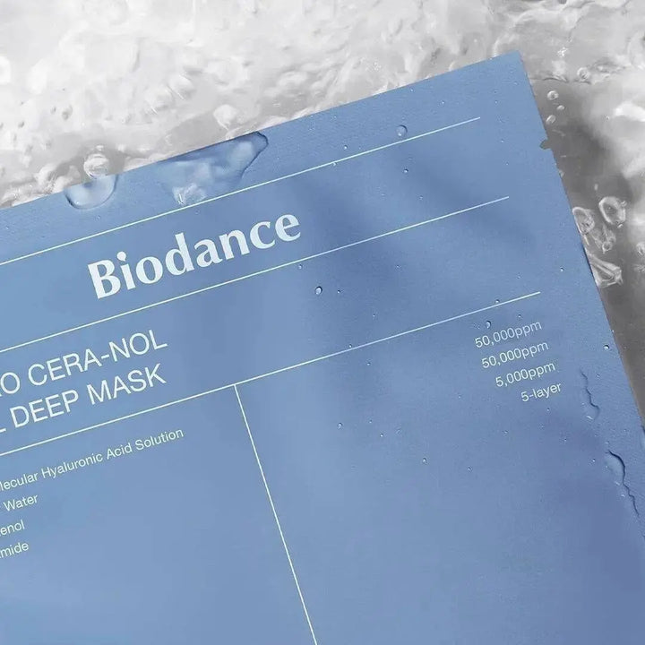 Hydro Cera-nol Real Deep Mask - 1 Box (4 pcs) Biodance JOLIE'S