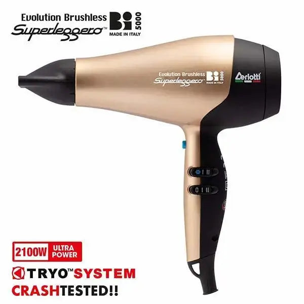 CERIOTTI Evolution Bi5000 Brushless Superleggero Hair Dryer - DOKAN