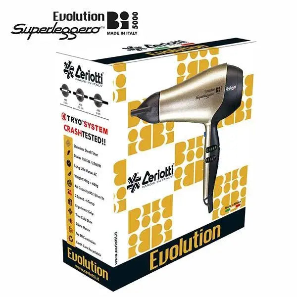 CERIOTTI Evolution Bi5000 Brushless Superleggero Hair Dryer - DOKAN