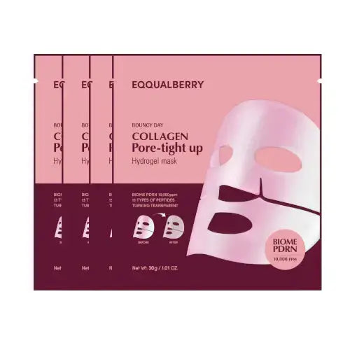 EQQUALBERRY Bouncy Day Collagen Pore-Tight Up 4pcs EQQUALBERRY JOLIE'S