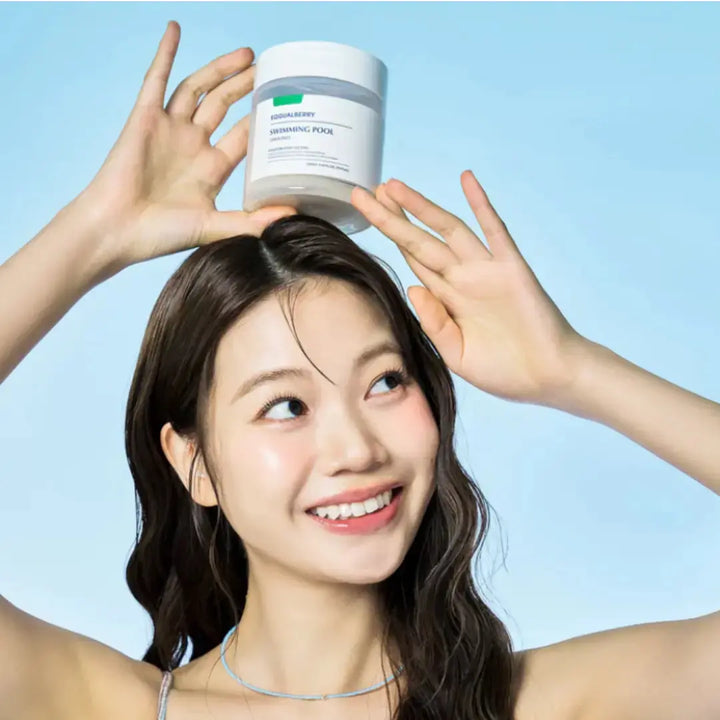 EQQUALBERRY Vegan Swimming Pool Toner Pads 70 pads 220 ml EQQUALBERRY JOLIE'S