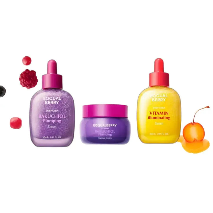 EQQUALBERRY Youthful Glow Trio – Plump, Brighten & Renew EQQUALBERRY JOLIE'S