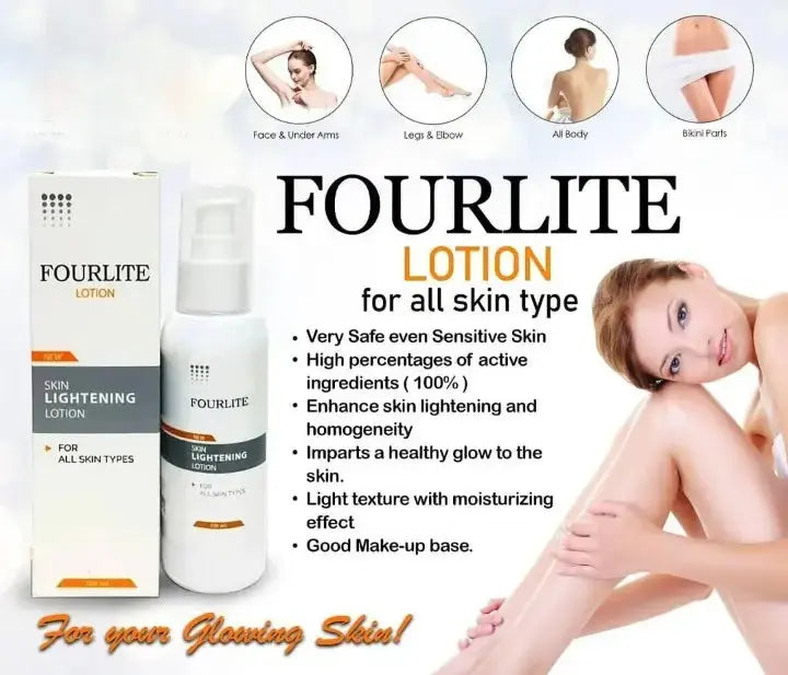 Fourlite Skin Lightening Lotion 100 ML - DOKAN