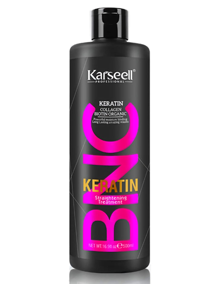 DOKAN KARSEELL Brazilian Keratin Treatment Complex Blowout Collagen BIotin Organic Hair Straightening Conditioner 500 ml KARSEELL