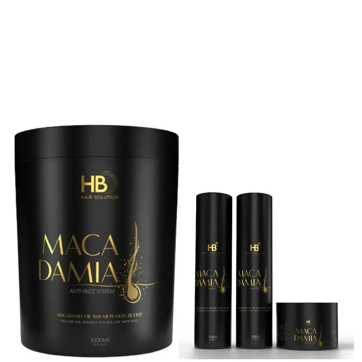 DOKAN HB HAIR SOLUTION MACADAMIA Anti Frizz Protein System HB