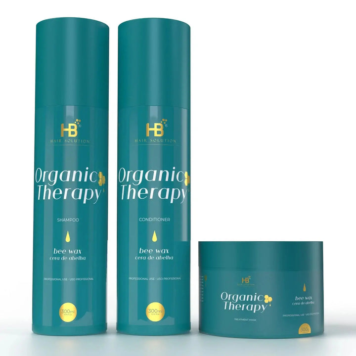 DOKAN HB HAIR SOLUTION Organic Therapy Bee Wax Anti Frizz Protein System HB