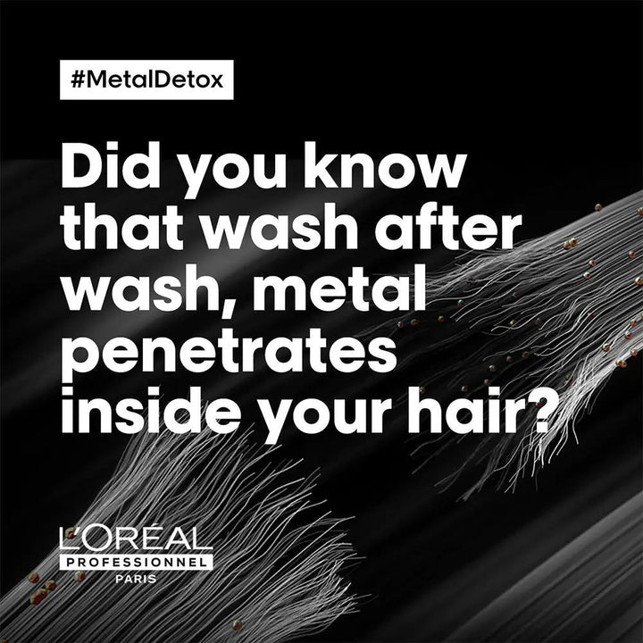 DOKAN L’Oreal  Professionnel Metal Detox Sulfate Free Shampoo with Glicoamine & Ionene for Hair Breakage 500 ml L'OREAL PROFESSIONNEL