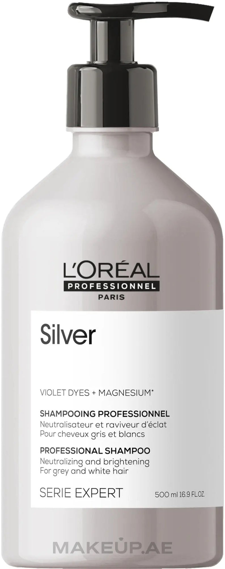 DOKAN L'OREAL PROFESSIONNEL Silver Shampoo, for grey, white or light blonde hair L'OREAL PROFESSIONNEL