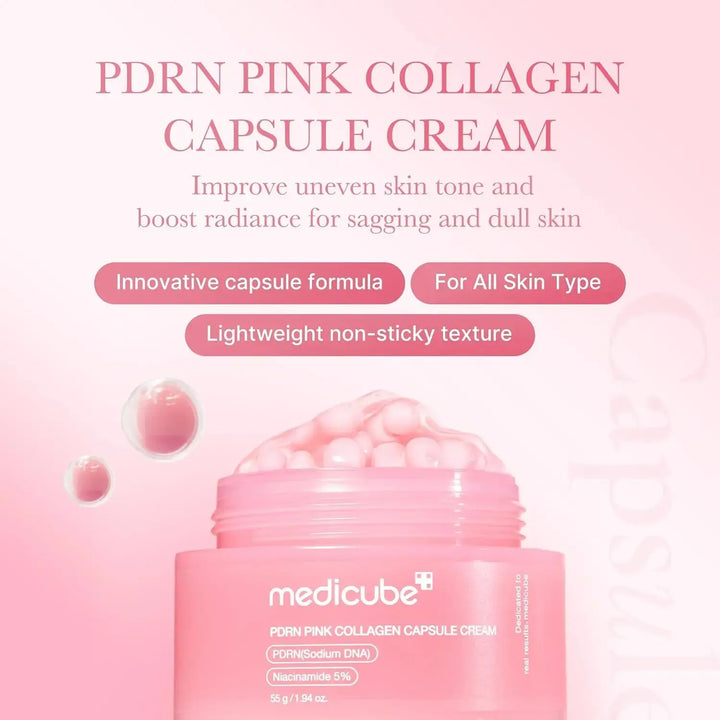 MEDICUBE PDRN Pink Collagen Capsule Cream Medicube JOLIE'S