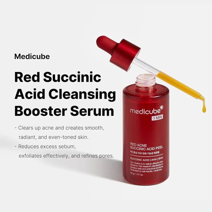 MEDICUBE Red Acne Succinic Acid Peel Serum 40 gm Medicube JOLIE'S