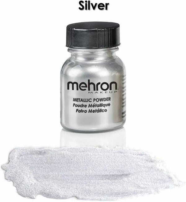 mehron Metallic Powder - Silver - DOKAN