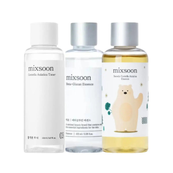 DOKAN MIXSOON Toner, Glucan Essence & Centella Essence Set mixsoon