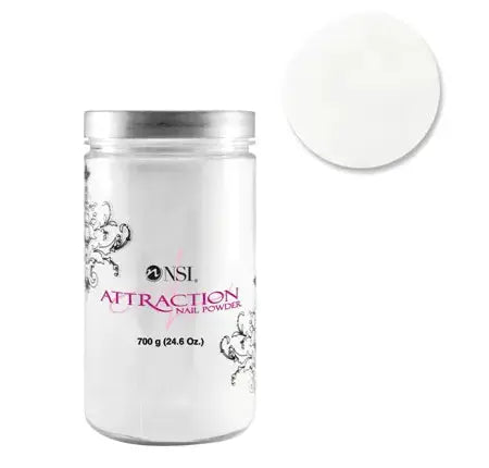 NSI Attraction Acrylic Nail Powder Radiant White - DOKAN