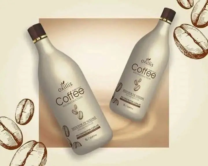 OXILLIS Coffee Therapy Brazilian Protein Hair Straightener 1000 ML - DOKAN