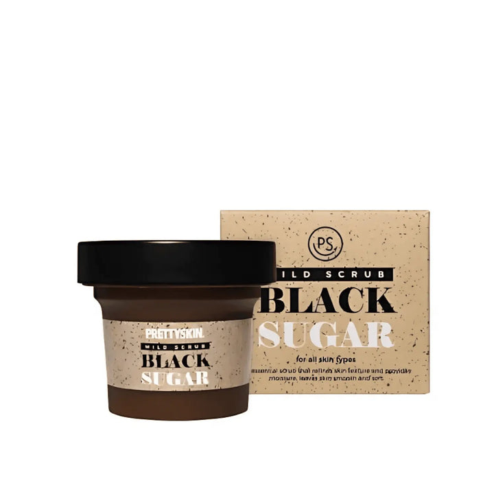 DOKAN PRETTYSKIN Black Sugar Scrub 100 ml PRETTYSKIN
