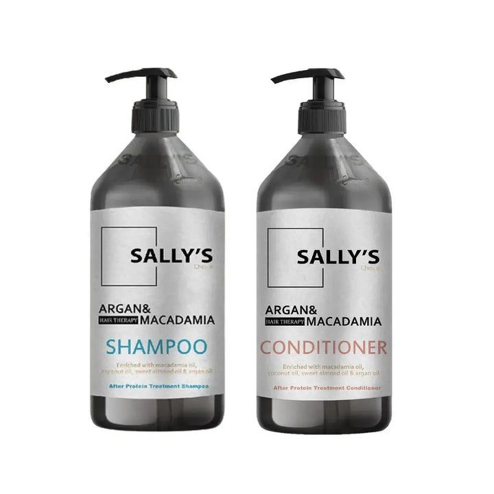 DOKAN Sally's Choice Bio Protein Natural Hair Therapy Anti Frizz 6 Pcs Set SALLY'S CHOICE