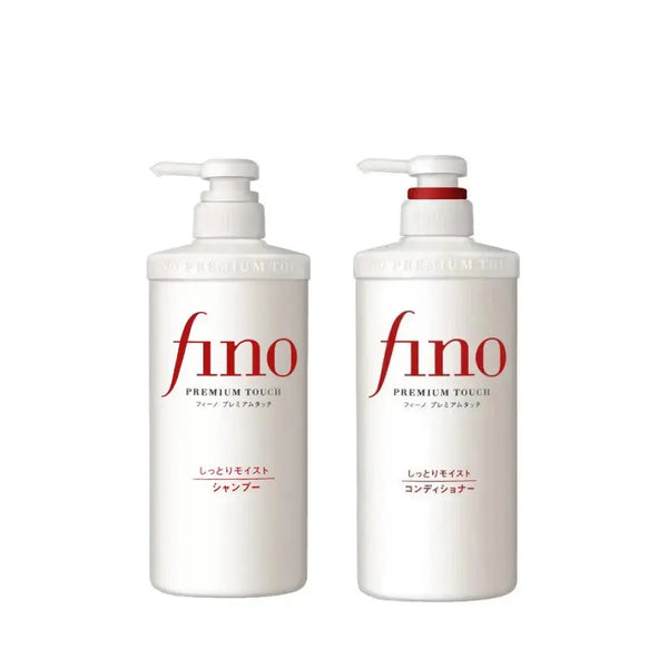 DOKAN SHISEIDO FINO Premium Touch Moist Shampoo & Conditioner 550 ml SHISEIDO FINO