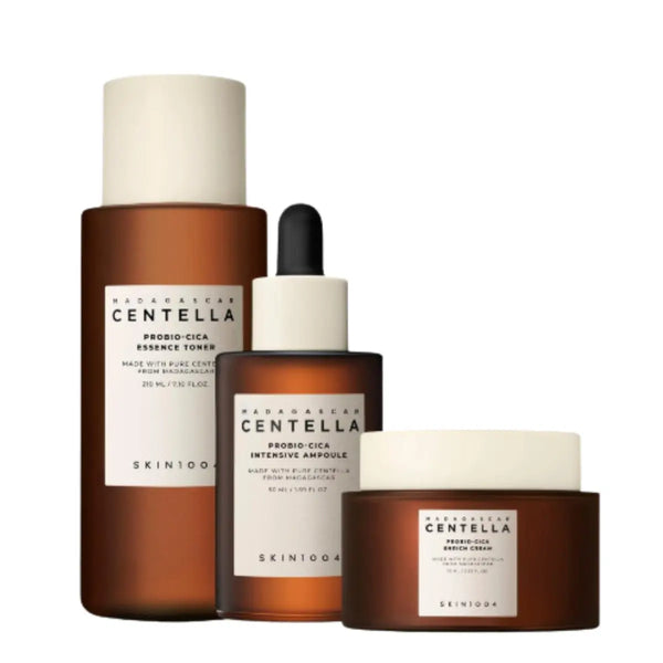 DOKAN SKIN1004 Madagascar Centella Probio-Cica Toner, Ampoule and Cream Set Skin1004