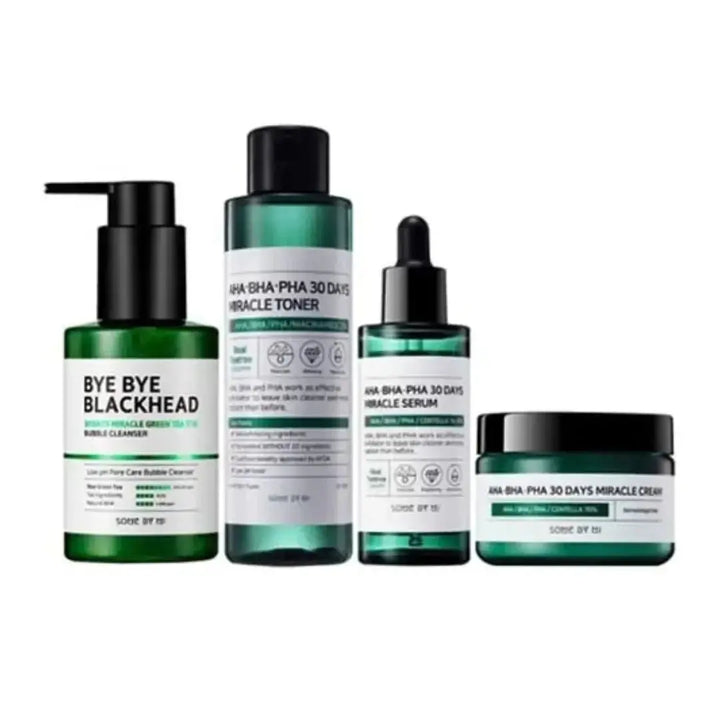 DOKAN Somebymi Blackheads 30 Days Miracle Toner, Serum and Cream Set SOME BY MI