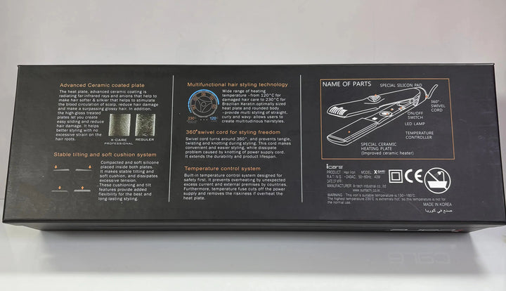 X‑Care Professional Hair Straightener 230 °C X CARE JOLIE'S